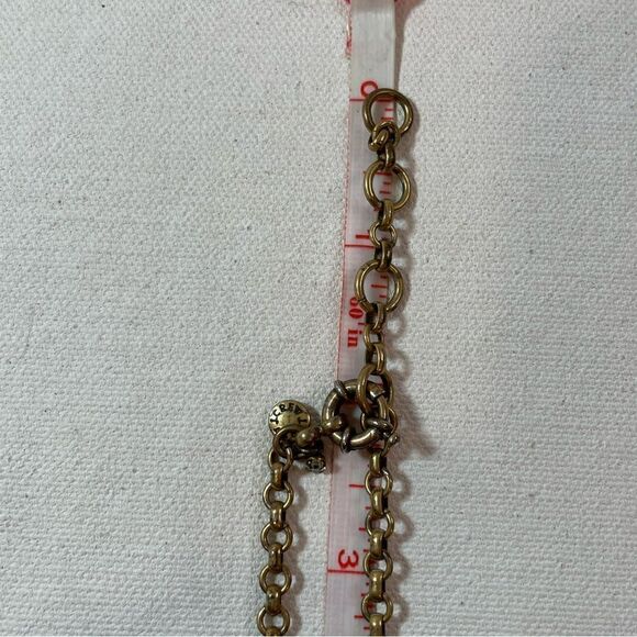 J. Crew golden crystal & black statement necklace - Picture 3 of 9